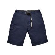 RefrigiWear Blå Elegant Bomullsblandade Shorts Blue, Herr