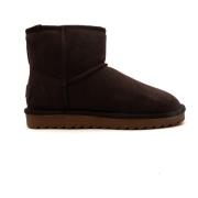 Colors of California Mocka Ugg Boot i Mörkbrun Brown, Dam