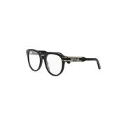 Dior Svarta Optiska Ramar Kvinna Aw24 Black, Dam