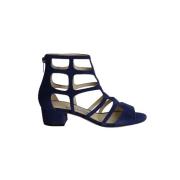 Jimmy Choo Pre-owned Pre-owned Mocka sandaler Blue, Dam