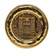 Chanel Vintage Pre-owned Metall chanel-smycken Yellow, Dam