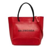 Balenciaga Vintage Pre-owned Laeder balenciaga-vskor Red, Dam