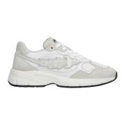 Enterprise Japan Vintage Monochrome Sneakers White, Herr