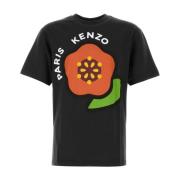 Kenzo Klassisk Svart Bomull T-shirt Black, Herr