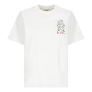 Casablanca Le Passage Vit T-shirt och Polo White, Dam