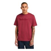 Timberland Casual Bomull T-Shirts Samling Brown, Herr