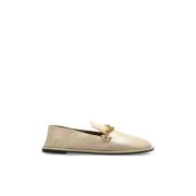 Stella McCartney Ryder skor i loafers stil Beige, Dam