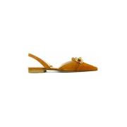 Prosperine Mocka Slingback Skor med 15mm Klack Brown, Dam