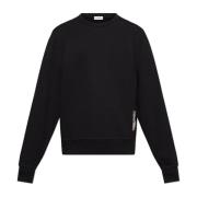 Burberry Sweatshirt med lapp Black, Herr