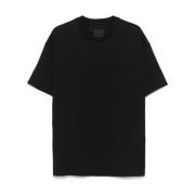 Givenchy Svart T-shirt med präglad logotyp Black, Herr