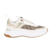 Kurt Geiger Kensington Sneaker, Stiliga Sneakers Beige, Dam