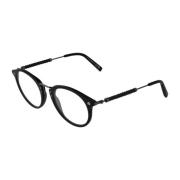 Tod's Svarta Runda Acetatoptiska Ramar Black, Herr