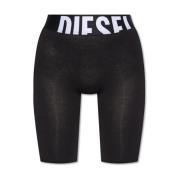 Diesel Korta leggings Iva-D-Pop Black, Dam