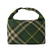 Burberry Grön Nylon Axelväska - Medium Green, Dam