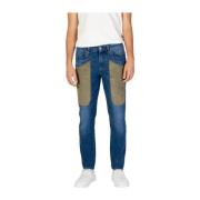 Jeckerson Stretch Denim Jeans Kollektion Blue, Herr