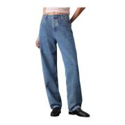 Calvin Klein Jeans Stilfull Denim Kollektion Blue, Dam