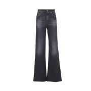 Dondup Svarta Denim Jeans Black, Dam