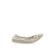 Salvatore Ferragamo Ballet Flats Joelle Beige, Dam