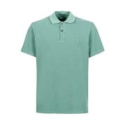 C.p. Company Klassiskt Poloshirt i Olika Färger Green, Herr