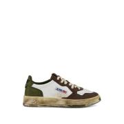 Autry Vintage Läder Sneakers Multicolor, Herr