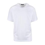 Costume National Herr Bomull T-shirt White, Herr