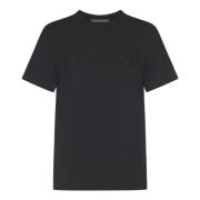 Alberta Ferretti Svarta T-shirts och Polos Black, Dam