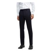 Hugo Boss Elegant Slim-fit Byxor Blue, Herr