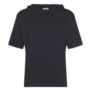 Courrèges Svarta T-shirts och Polos Black, Dam