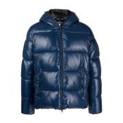 Save The Duck Edgard Glossy Padded Jacket Blue, Herr