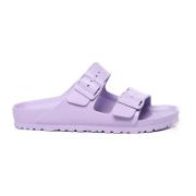 Birkenstock Lila Monokrom Spänne Sandaler Purple, Dam