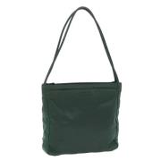 Prada Vintage Pre-owned Nylon prada-vskor Green, Dam