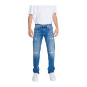 Replay Stretch Cotton Blend Jeans Blue, Herr