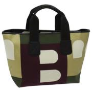 Bally Pre-owned Pre-owned Canvas handvskor Multicolor, Dam