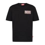 Diesel T-shirt T-Adjust-R19 Black, Herr