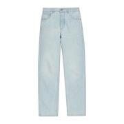 Bottega Veneta Högmidjade jeans Blue, Dam