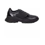 Baldinini Svarta Sneakers Black, Dam