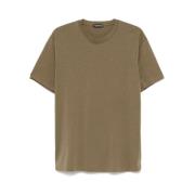 Tom Ford Moss Green Crew Neck T-shirt Green, Herr