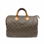 Louis Vuitton Vintage Pre-owned Canvas handvskor Brown, Dam