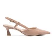 Stuart Weitzman Fawn Slingback Skor Beige, Dam