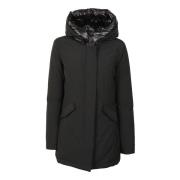 Woolrich Arktisk Parka i Svart Nylon Black, Dam