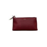 Furla Elegant Droppformad Handväska Red, Dam