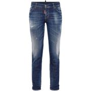 Dsquared2 Mörkblå Skinny Jeans Blue, Dam