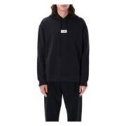 MM6 Maison Margiela Hoodie Tag Black, Herr