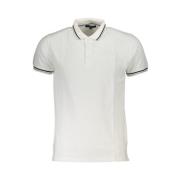 Cavalli Class Polo skjorta med brodyr White, Herr