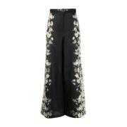 Zimmermann Wide Trousers Black, Dam