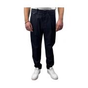 Michael Coal Bomull Ull Blandning Pantalone Blue, Herr