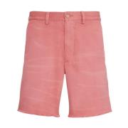 Ralph Lauren Straight Fit Chino Shorts Red, Herr