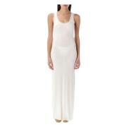 Remain Birger Christensen Elegant Maxi Klänning för Kvinnor White, Dam