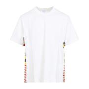 Bottega Veneta Multifärgad Krita T-shirt White, Herr