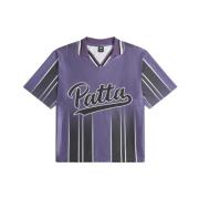 Patta Retro Sports Jersey Purple, Herr